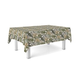 Martina Home Oilcloth Tablecloth Green 140 Round