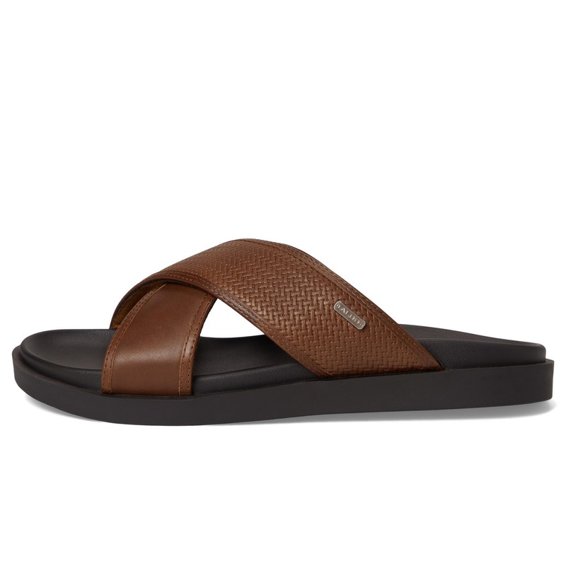 ALDO Men's Mario Flat Sandal, Tan, 10.5