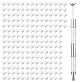 200Pack Nail Sponges for Ombre,Professional Ombre Nail Sponge,Soft Aura Nails Tool for Aura/Ombre/Manicure Nails with 1Pack Grabbing Pen,White.