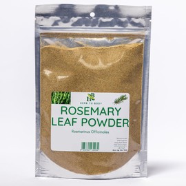 Herb To Body Rosemary Leaf Powder | Rosmarinus Officinales | Wildcrafted | 4oz