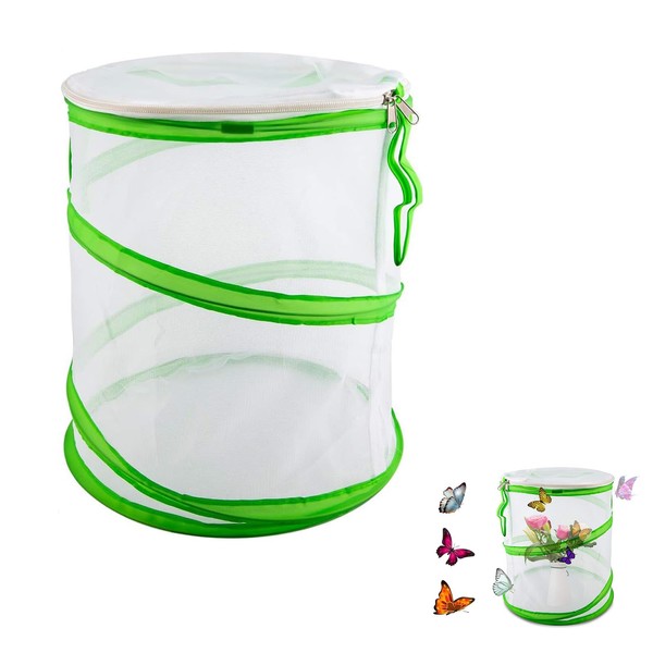 Insekt und Schmetterling Habitat Käfig Tragbar Faltbar Schmetterlingslebensraum Zusammenklappbar Insekten