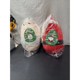 Squishmallows Squishmallow Nick Santa Claus & Xmas Arlene Milk 8” Plush Bundle• NWT