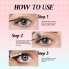 FADVAN Custom Eyelash Extension Kit, 3D Effect Bottom D Curl