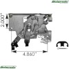 Automann HLK2468 Cabin Door Lock RH Kenworth K163-302RPAK