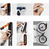Vertical Bike Wall Hanger Simple Operation Practical Bike Storage Rack