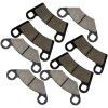 Caltric Front and Rear Brake Pads for Polaris RZR 570