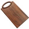Oval Handle Walnut Cutting Board – Premium Wooden Chopping Block