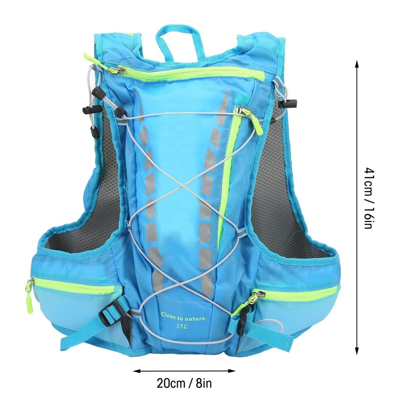 Alomejor Running Hydration Backpack Vest Outdoor Cycling Hydration Backpack Marathoner