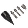 5Pcs Firewood Log Splitter Drill Bit Steel Wood Splitting Logs