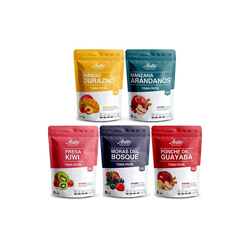 Anite Paquete de 5 Bolsas De 100 Gr Tisana Frutal