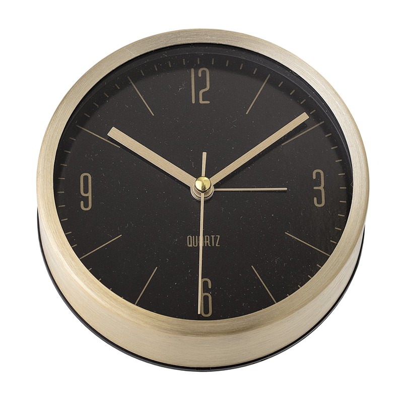 Bloomingville Gold Aluminium Clock 11.5 x 4 cm