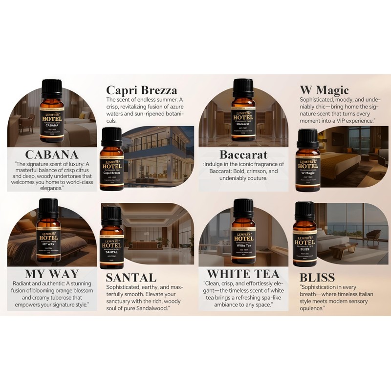 Hotel Diffuser Oil Discovery Kit - Buyers’ Best Picks -