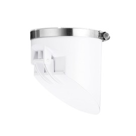 uxcell PVC Sewer Backflow Preventer, Anti-Odor Core for 110mm/4.3inch OD Vertical Tube in Sewage Tanks, White