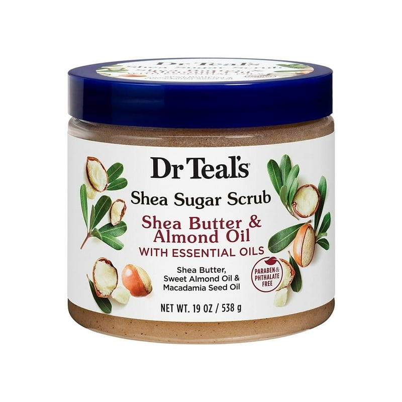 Exfoliante corporal Dr. Teal's Sugar Scrub manteca de karite y