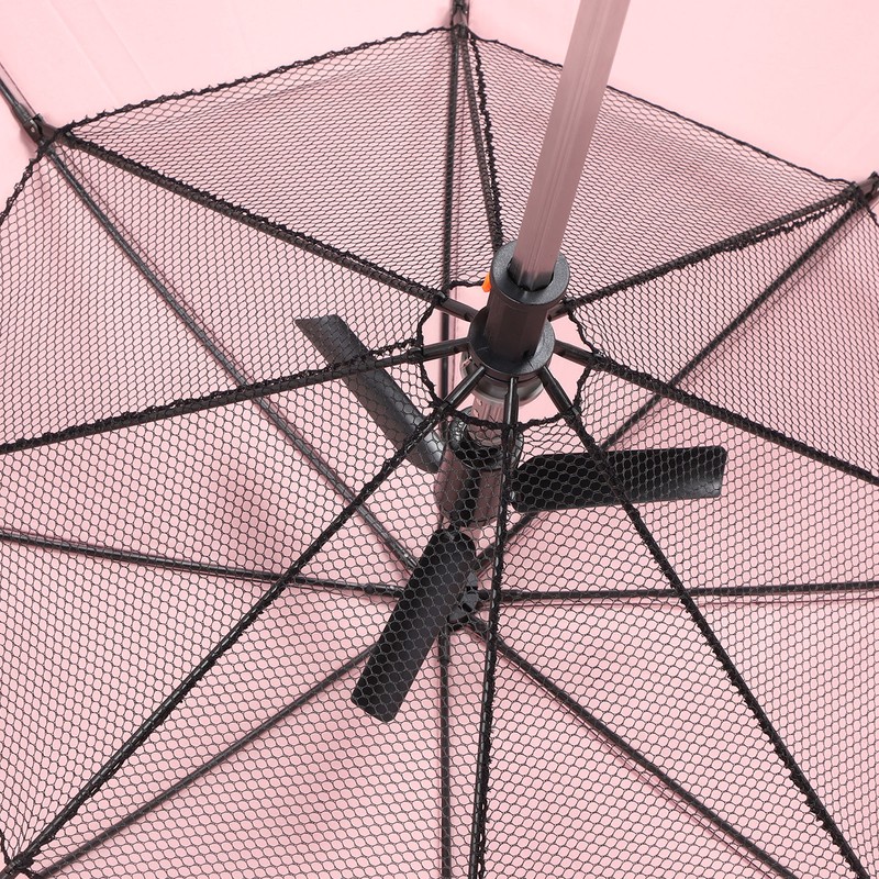 Umbrella with Built In Fan and Mist Spray 190T Vinyl