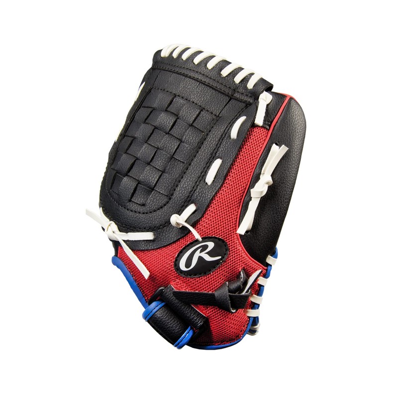 Rawlings PL115BSW Baseball Glove 11.5 Inches Black for Junior
