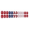4th of July Press on Nails Short Square Fake Nails