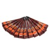 12PCS Temporary Tattoo Paste Cones Brown India Hand Painting Drawing