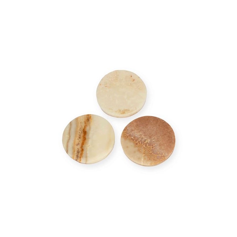 NKlaus Onyx Plate 10 cm - Round Polished Natural Stone