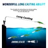 Topwater Fishing Lure Sinking Minnow for Saltwater and Freshwater Bionic