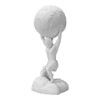 Atlas Titan God Statue Sculpture Figure Cast Marble 12.5 cm