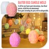 3D Easter Egg Candle Molds,Candle Molds for Candle Making Egg