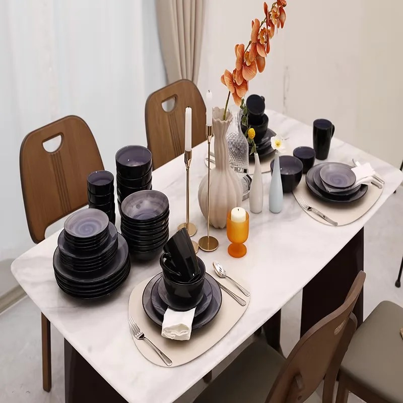 September Hot Selling Hand Painted Ceramic Tableware Set Suitable for