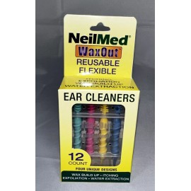 NEILMED 1 EA Reusable Flexible Ear Cleaners Waxout 12ct WO-4R-48-ENU-U