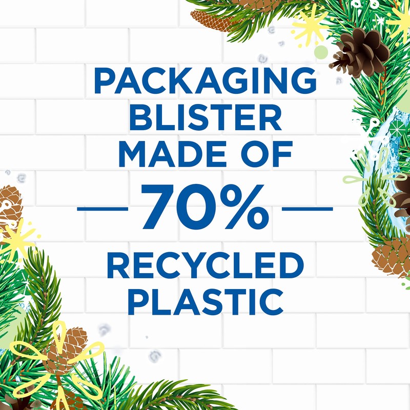 Duck Active Clean Toilet Rimblock Pine 38.6g (Pack of 8)