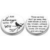 Cardinal Pocket Hug Token I am Always with You Memorial