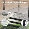Upgraded Turtle Basking Platform for Aquatic Turtles with Temp &