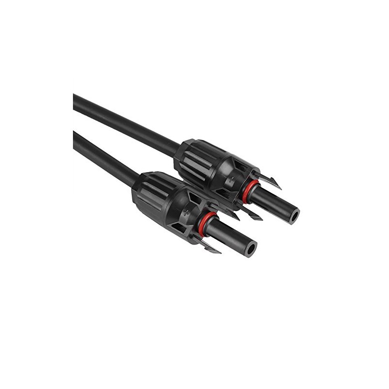 Conector Y MC4 para Panel Solar, Cable de Extensión Paralelo