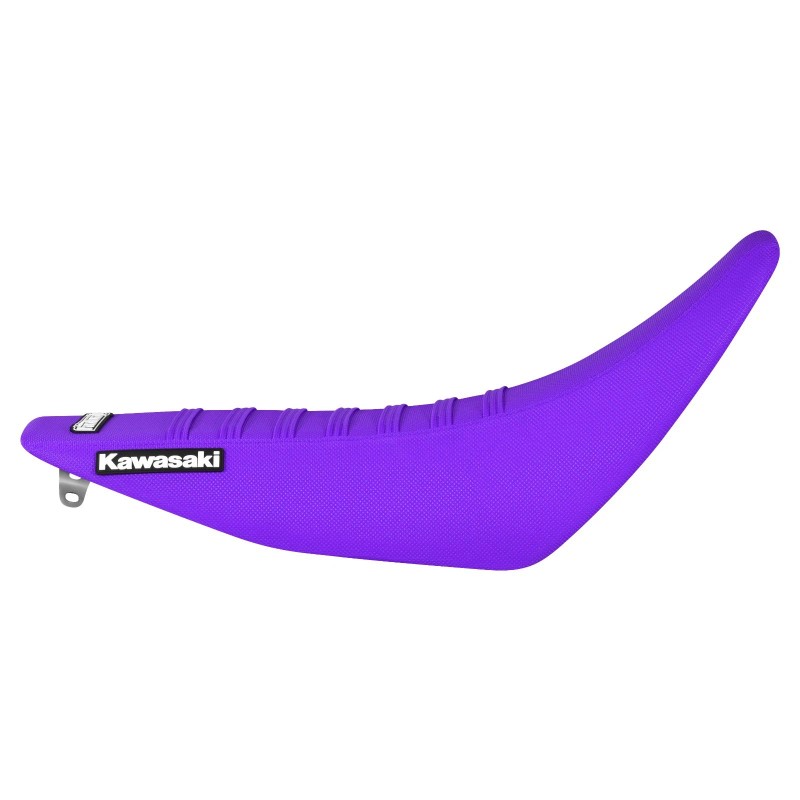 Enjoy Mfg 1994-1998 Kawasaki KX125/250 gripper seat cover all PURPLE/PURPLE