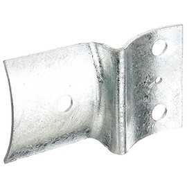 Alberts 202828 Fence Bolt Fitting | Hot-Dip Galvanised | for Posts and Palisades Diameter 100 mm | 70 x 117.5 mm