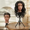 20-22 Inch 100% Mannequin Head Human Hair,Real Human Hair Mannequin