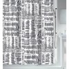Spirella Anti-Mould Shower Curtain - Anti-Bacterial, Washable, Waterproof, Polyester, "Connection"
