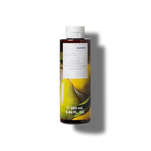 KORRES Renewing Body Cleanser, Bergamot Pear, 8.45 fl. Oz.