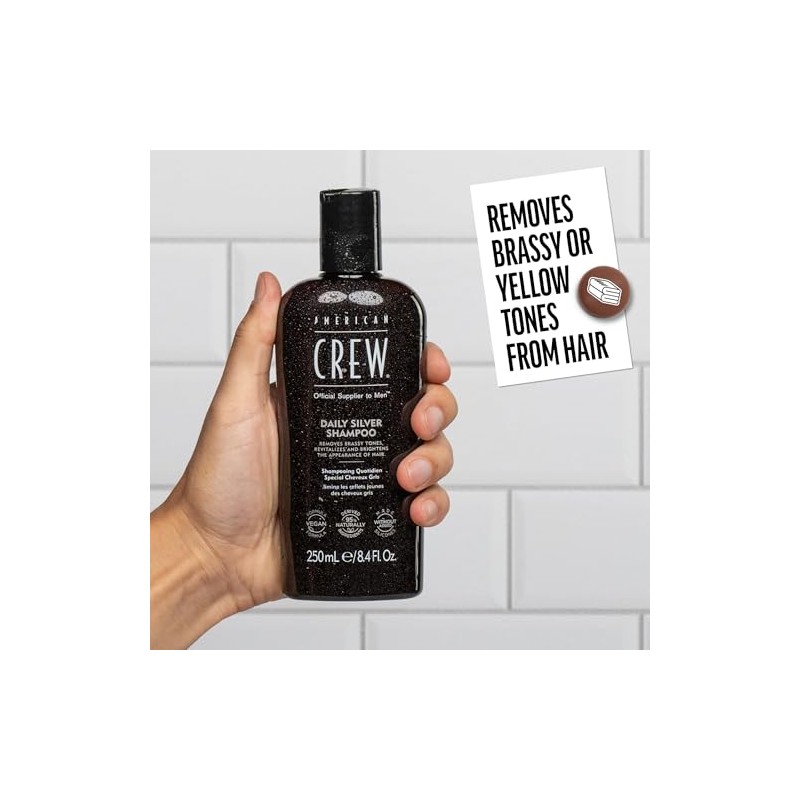 American Crew Daily Silver Shampoo 250 ml
