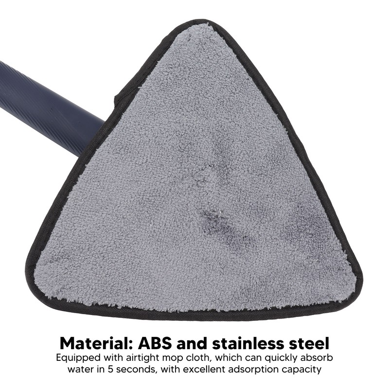 Extendable Triangle Mop Rotary 360 Degree Adjustable Cleaning Mop for