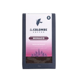 La Colombe Monaco Medium Roast Drip Grind Ground Coffee - Notes of Milk Chocolate, Graham Cracker, Black Cherry, 12 Ounce (Pack of 4)