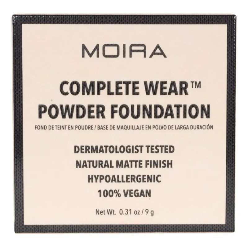 Base De Maquillaje En Polvo Moira Cometics Powder Foundation Tono
