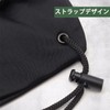 (Lightweight and Easy to Use) Black helmet storage bag: Compact,