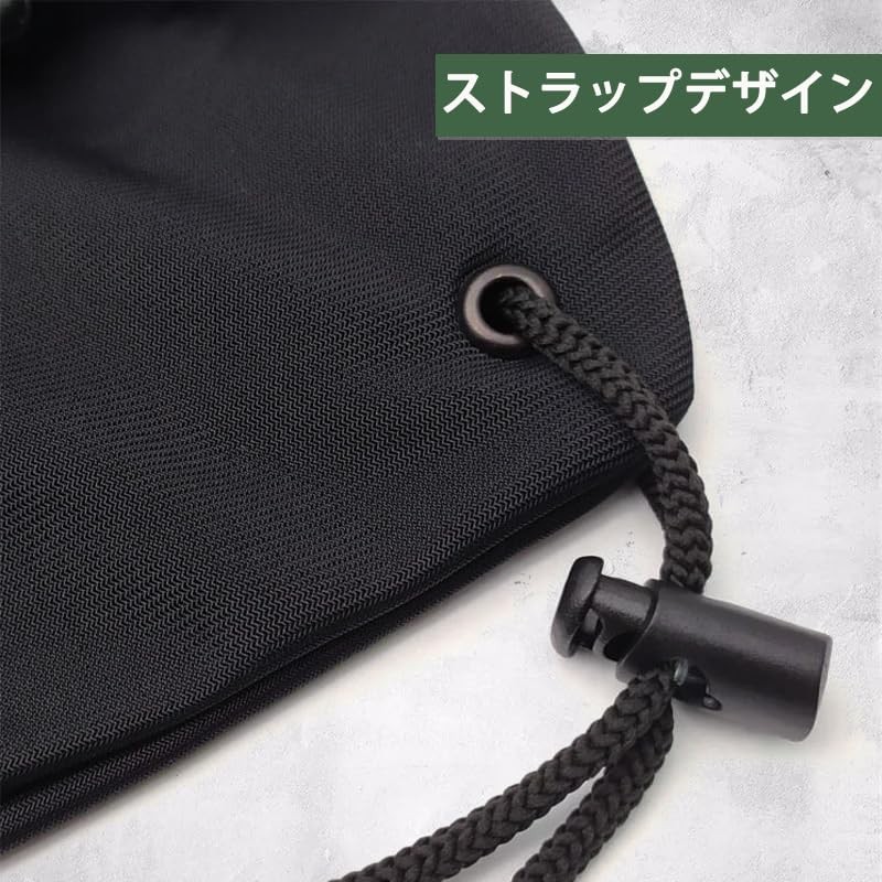 (Lightweight and Easy to Use) Black helmet storage bag: Compact,