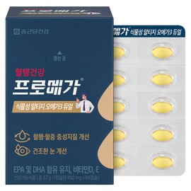 Promega Vegetable Altige Omega-3 Dual, 1 unit, 60 tablets / 프로메가 식물성 알티지 오메가3 듀얼, 1개, 60정