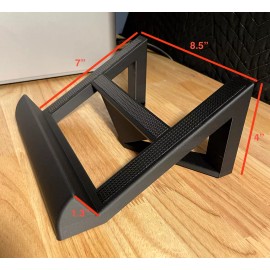 Unbranded Elektron Digitakt / Syntakt stand -3d Printed-Black Finish w/Non-abrasive Grip