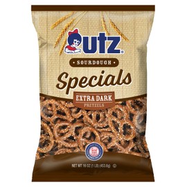 Utz of Hanover Extra Dark Pretzels, 16 Ounce