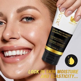 Mascarilla Gel Nocturna Caracol Niacinamida Hialurónico Todo Tipo Piel