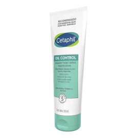 Cetaphil Limpiador Facial Oil Control 250 ml Antiimperfecciones Piel Grasa Día y Noche