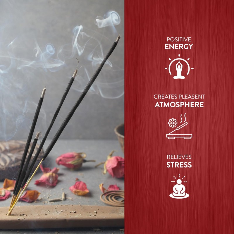 Frankincense - Box of Six 20 Sticks Tubes, 120 Sticks