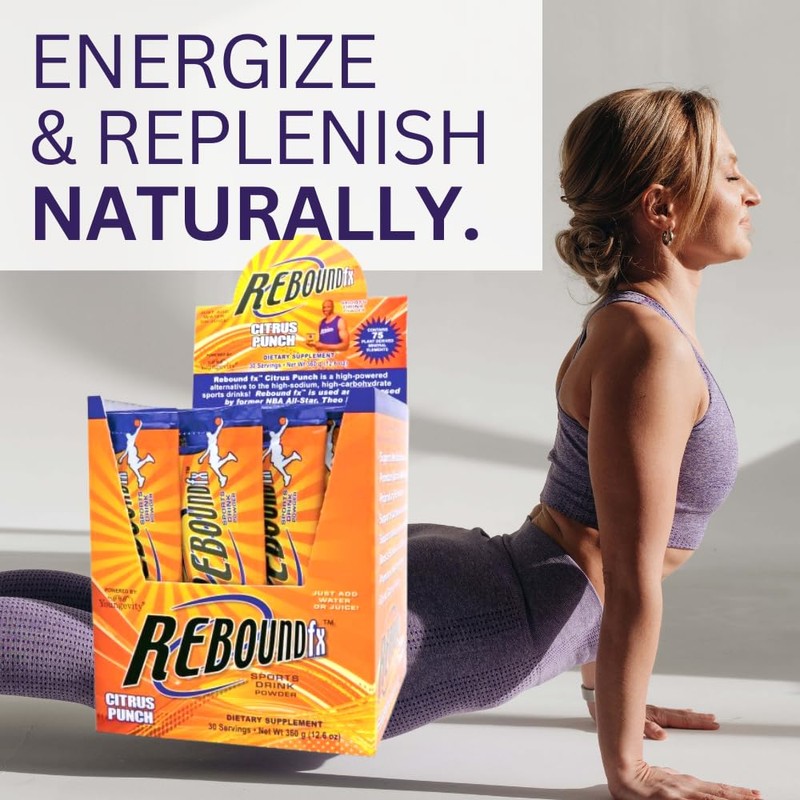 Youngevity Rebound FX ON-The-GO Pouches Citrus Punch - 30 CT